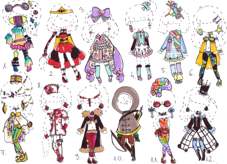 Генератор одежды для персонажа