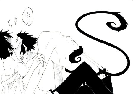 Яой Манга синий экзорцист