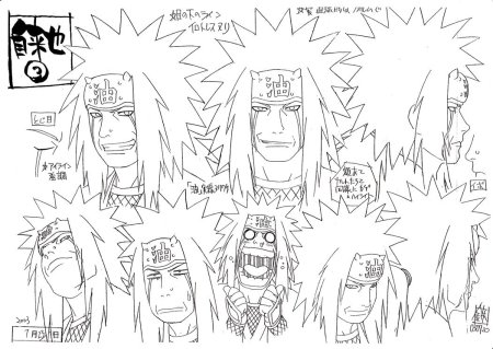 Рисование манги Наруто