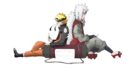 Наруто Джирая и Наруто