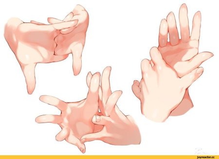 Раскрытая ладонь референс