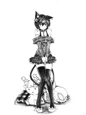 Аниме девушки неко