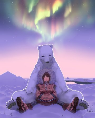 Аниме медведь