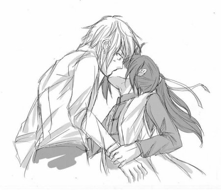 Дуаньму си и Ян Цзиньхуа поцелуй