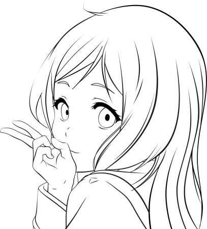 Красивые Наброски аниме