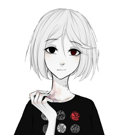 Девушка с каре арт для срисовки