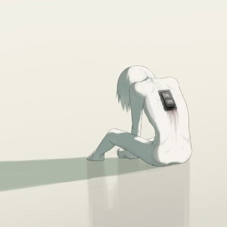 Аниме девушка депрессия