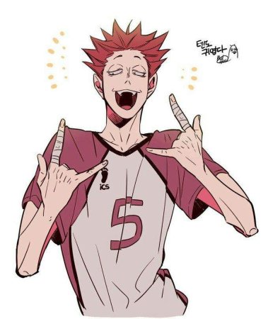 Волейбол аниме Шираторизава Сатори Тендо