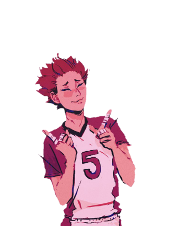 Волейбол аниме Шираторизава Сатори Тендо