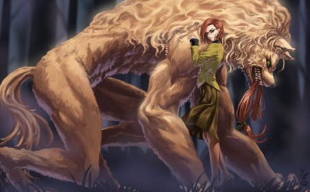 Аниме зверь Беовульф