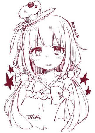 Рисунки для срисовки аниме тянки