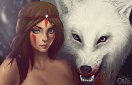 Принцесса Мононоке оборотень