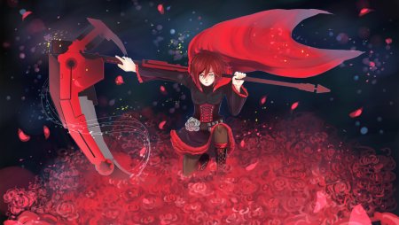 RWBY Ruby Rose коса