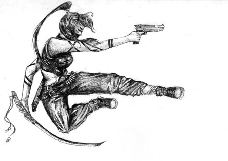 Рисунки аниме ниндзя