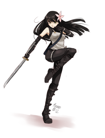 Раскраски для девочек ниндзя