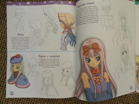 Книга по рисованию аниме
