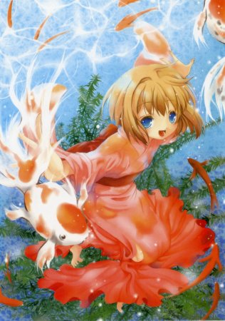 Аниме про девочку рыбку