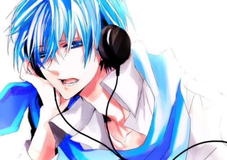 Куроко Тецуя в наушниках