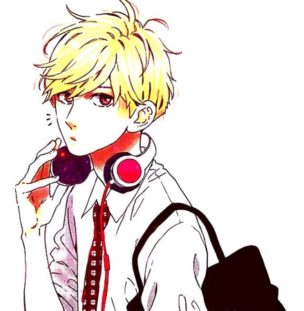 Аниме парень с высунутым языком