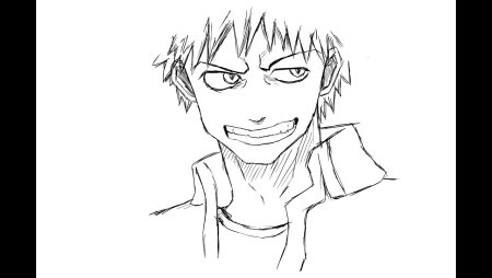 Ичиго для срисовки милый