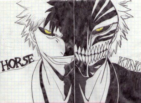 Ичиго Куросаки тату