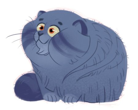 Мультяшный кот