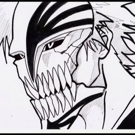 Bleach Ичиго пустой карандашом