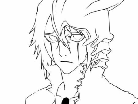 Раскраски Блич Улькиорра