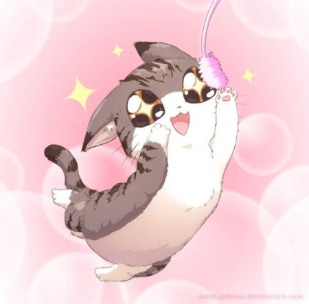 Толстый кот рисунки аниме (52 фото)