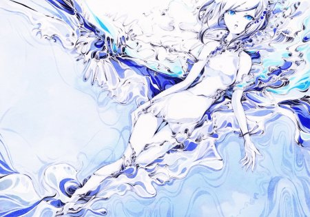 Девушка из воды аниме