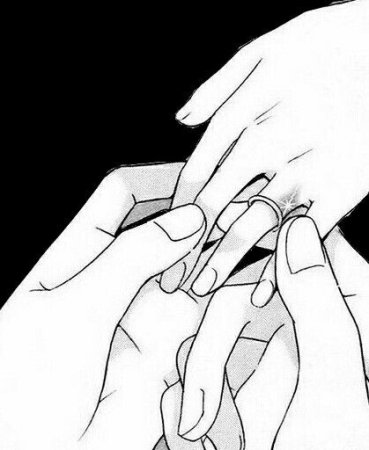 Манга держаться за руки