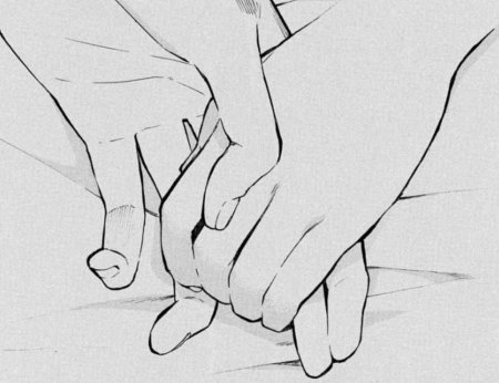 Руки влюбленных рисунок карандашом