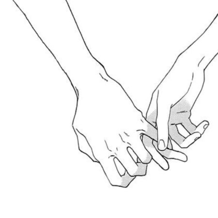 Держаться за руки нарисовать