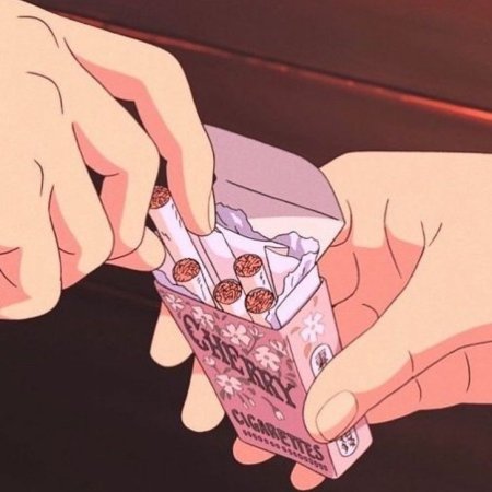 90s anime aesthetic руки