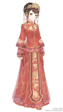 Китайское Ханьфу аниме Art