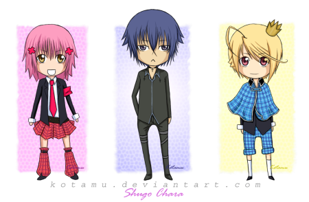 Аниме раскраски Чара Хранители