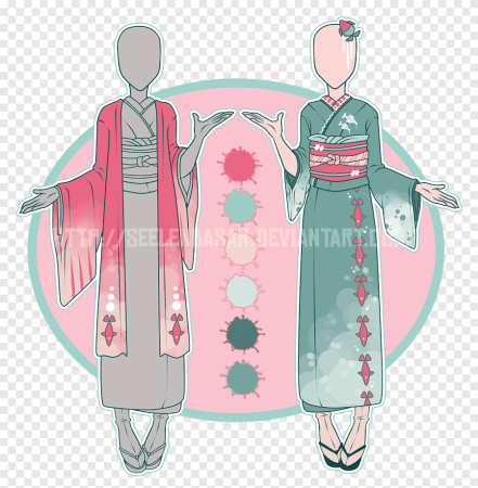 Одежда для рисования кимоно