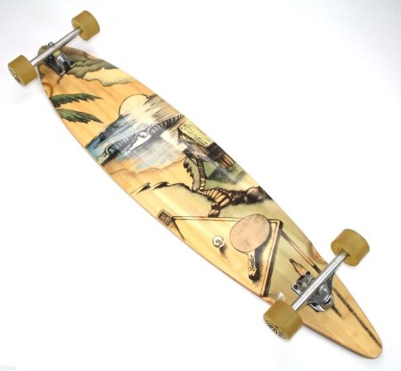 Лонгборд Osprey Tie Dye 40” Pintail Longboard