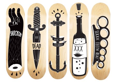 Рисунки для скейта