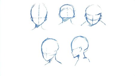 Тутор по рисованию головы