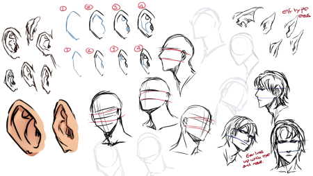 Аниме уши туториал