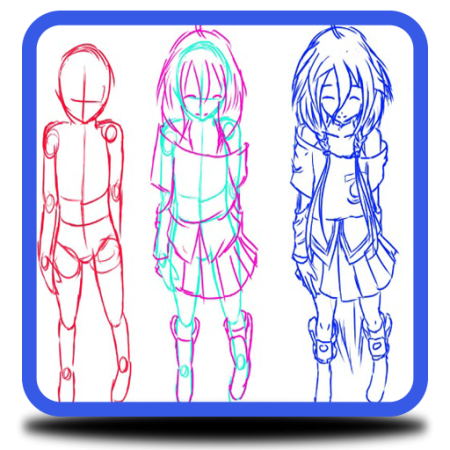 Аниме ноги референс перспектива