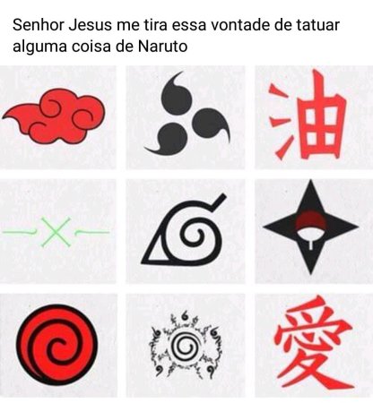 Кланы из Наруто символы