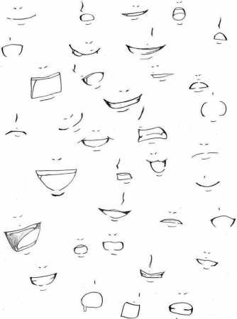 Рот для рисования