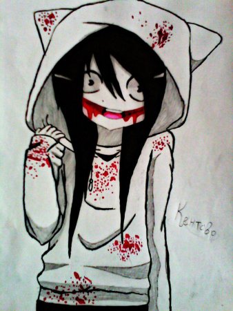 Криппи паста Джефф убийца