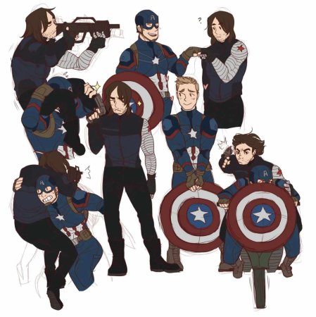 Стив Роджерс Эволюция