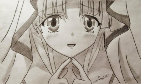 Кадры из аниме для срисовки