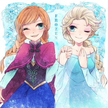 Анна Дисней аниме