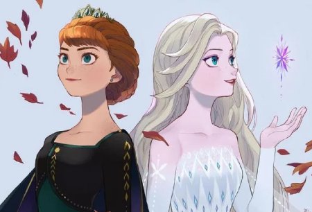 Холодное сердце 2 Анна и Эльза арт