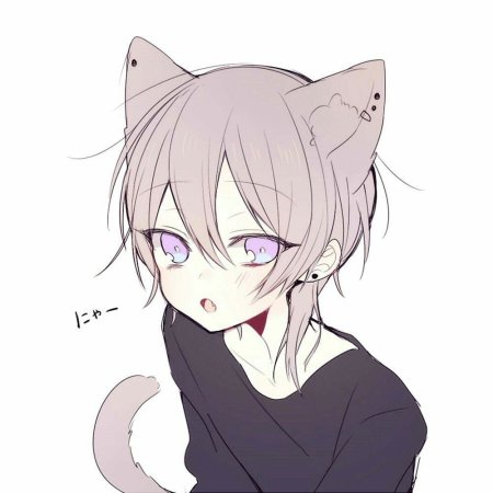 Неко кун арт милый